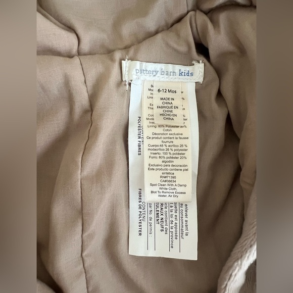 Pottery Barn Kids Halloween Woodland Baby Fawn Costume - Picture 10 of 12